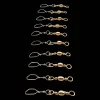 Abu Garcia Snap Swivels Gold 8, peruke - Kalastustarvikkeet - Abu Garcia Snap Swivels Gold 8, peruke
