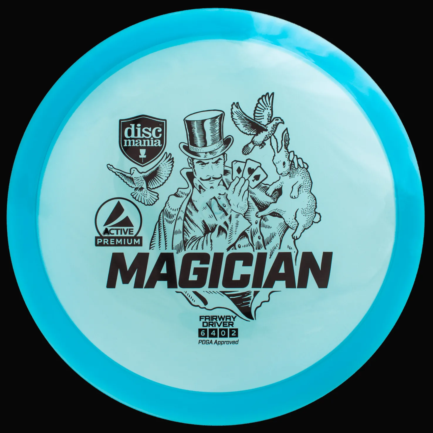 Active Premium Driver Magician, draiveri frisbee - Frisbeegolf - Active Premium Driver Magician, draiveri frisbee
