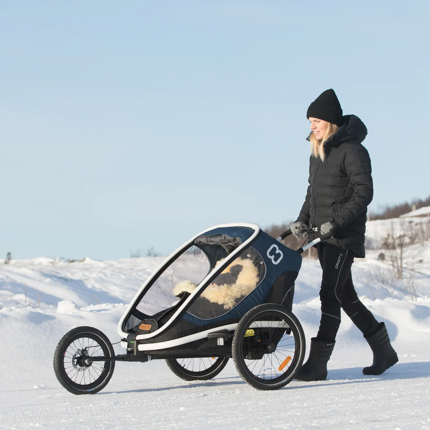 Adjustable jogger kit outback, juoksupyörä - Tarvikkeet Kuljetuskärryihin - Adjustable jogger kit outback, juoksupyörä