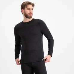 Base Crew, ulltröja her - Villakerrastot yläosat miehet - Base Crew, ulltröja her