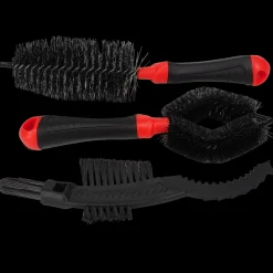Bike Clean Brush Set, puhdistusharjat, 3 kpl - Polkupyörän Työkalusarjat Ja Huoltotarvikkeet - Bike Clean Brush Set, puhdistusharjat, 3 kpl