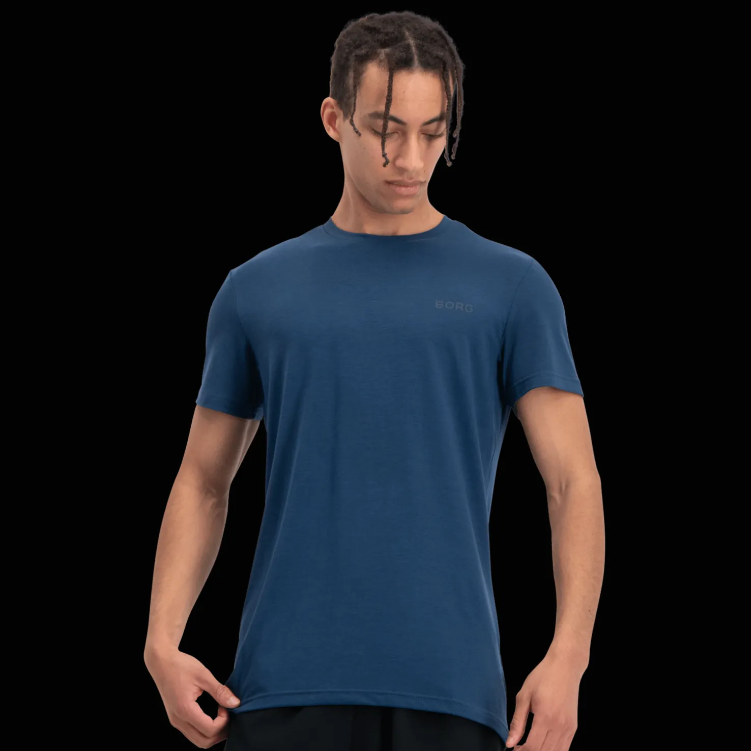 Borg Lyocell Blend T-Shirt, miesten treenipaita - Urheilupaidat - Borg Lyocell Blend T-Shirt, miesten treenipaita