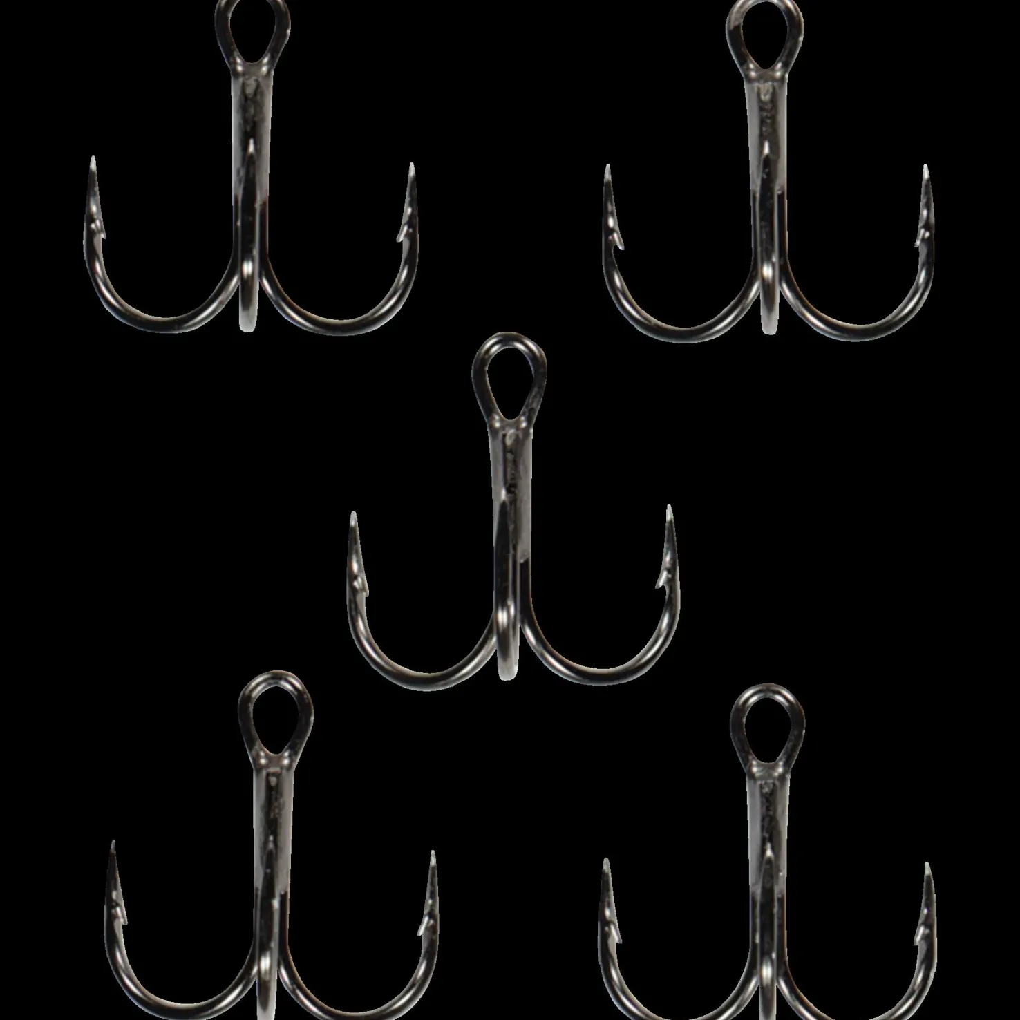 4551cb Rapala Pike Coastal Black 5-pack, treblekrok - Kalastustarvikkeet - 4551cb Rapala Pike Coastal Black 5-pack, treblekrok