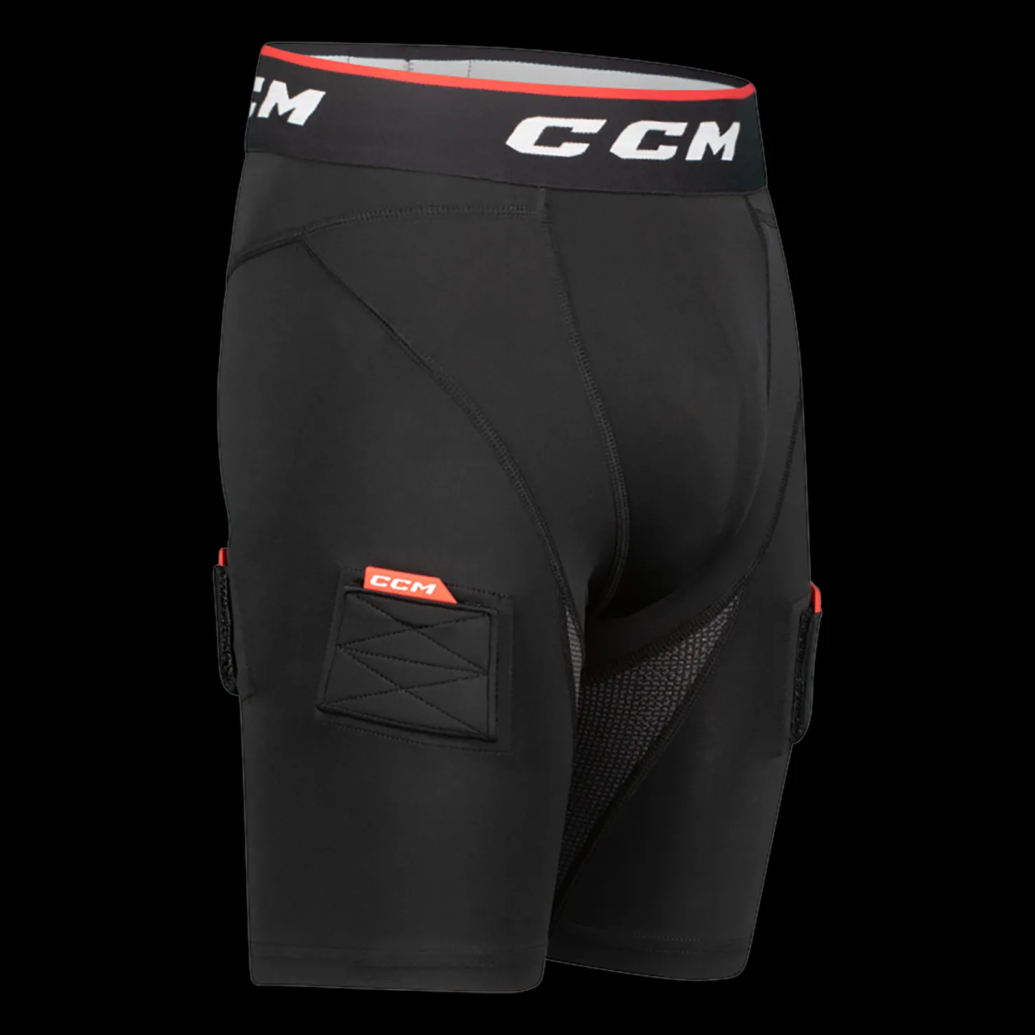 CCM Youth Compression Jock Short, kompressioshortsit lapset - Alusasut Jääkiekkoon - CCM Youth Compression Jock Short, kompressioshortsit lapset