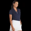 Cloudspun Piped Short-Sleeve Polo, naisten pikeepaita, golfiin - Golfpaidat Ja -Pikeet - Cloudspun Piped Short-Sleeve Polo, naisten pikeepaita, golfiin