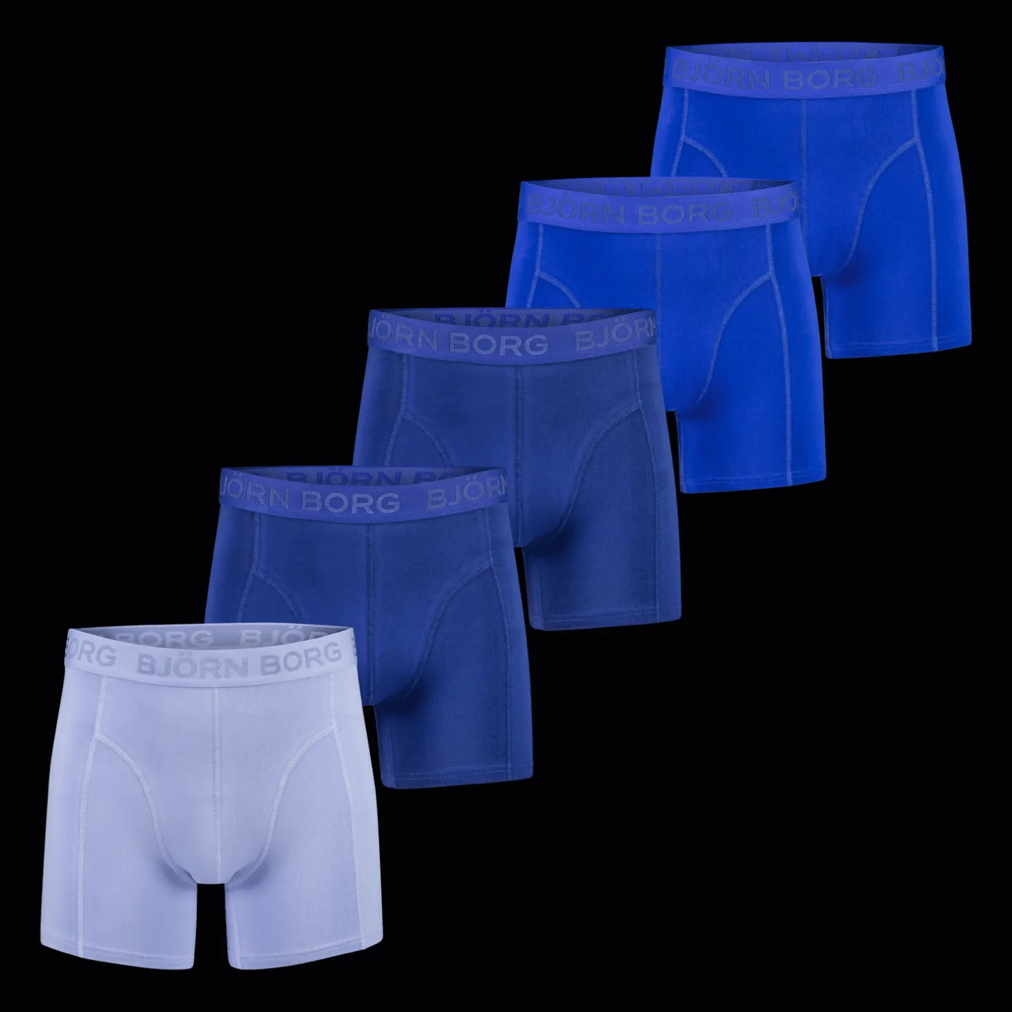 Cotton Stretch Boxer 5pk, miesten bokserit - Bokserit - Cotton Stretch Boxer 5pk, miesten bokserit