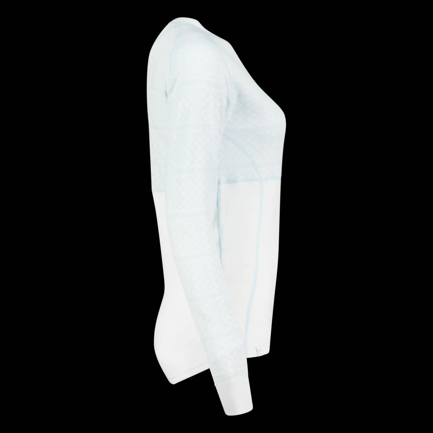 Dalen 2-layer wool Roundneck, naisten villapaita - Villakerrastot yläosat naiset - Dalen 2-layer wool Roundneck, naisten villapaita