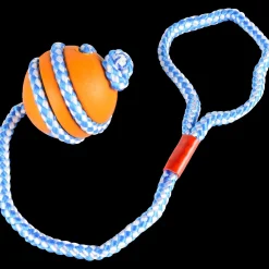 Dog toy ball with rope, koiran lelu - Koiran Lelut Ja Kuntoilu - Dog toy ball with rope, koiran lelu