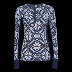 Else Long Sleeve, naisten villapaita - Villakerrastot yläosat naiset - Else Long Sleeve, naisten villapaita