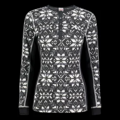 Else Long Sleeve, naisten villapaita - Villakerrastot yläosat naiset - Else Long Sleeve, naisten villapaita