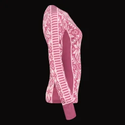 Else Long Sleeve, naisten villapaita - Villakerrastot yläosat naiset - Else Long Sleeve, naisten villapaita