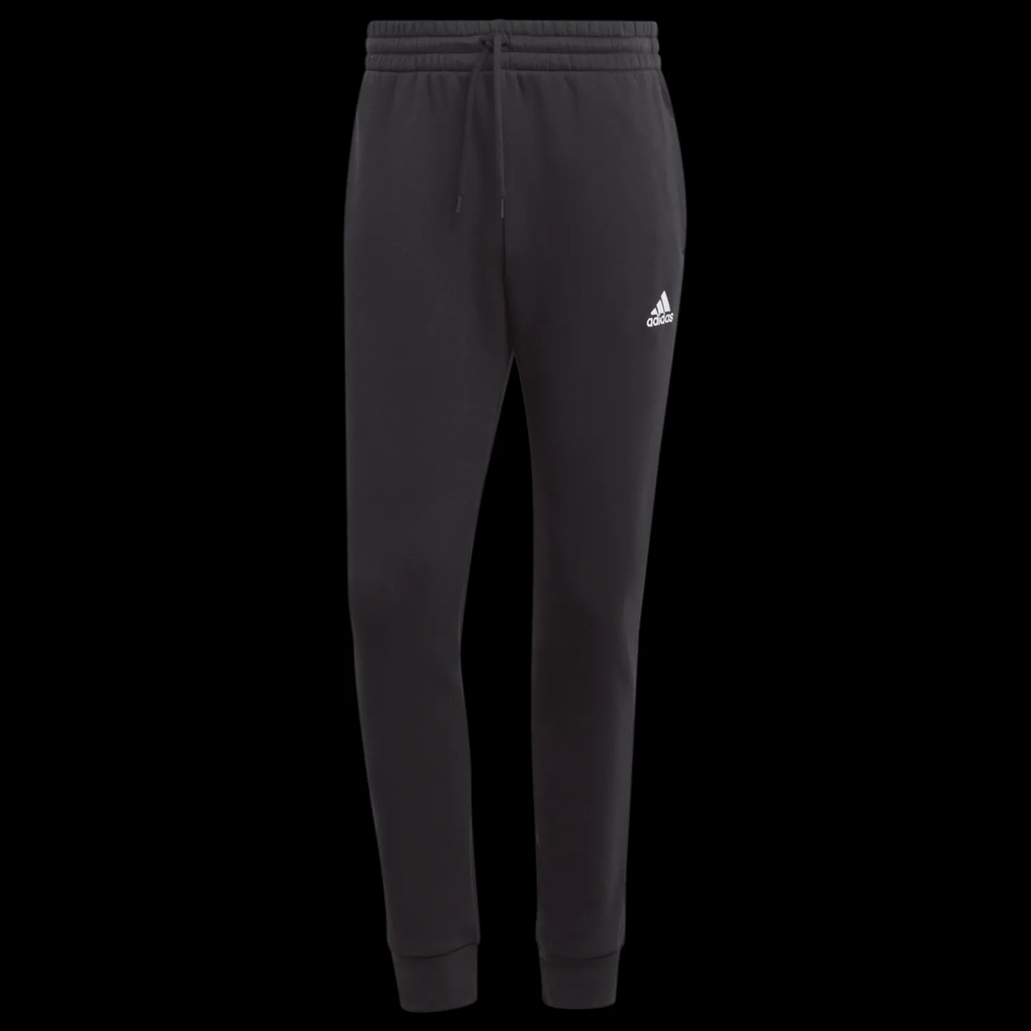 Essentials Fleece Tapered Cuffed Joggers, miesten collegehousut - Vapaa-Ajan Housut - Essentials Fleece Tapered Cuffed Joggers, miesten collegehousut