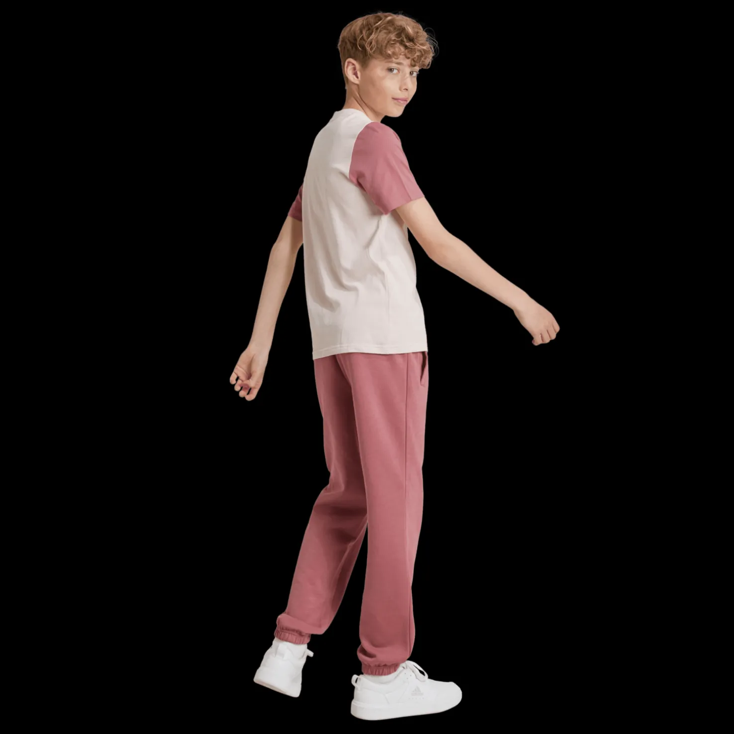 Essentials Small Logo Feel Cozy Fleece Pant, nuorten collegehousut - Vapaa-Ajan Housut - Essentials Small Logo Feel Cozy Fleece Pant, nuorten collegehousut