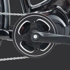 E-Trekking 1.0 Wave JET BLACK 24, naisten hybridisähköpyörä - Sähköpyörät - E-Trekking 1.0 Wave JET BLACK 24, naisten hybridisähköpyörä