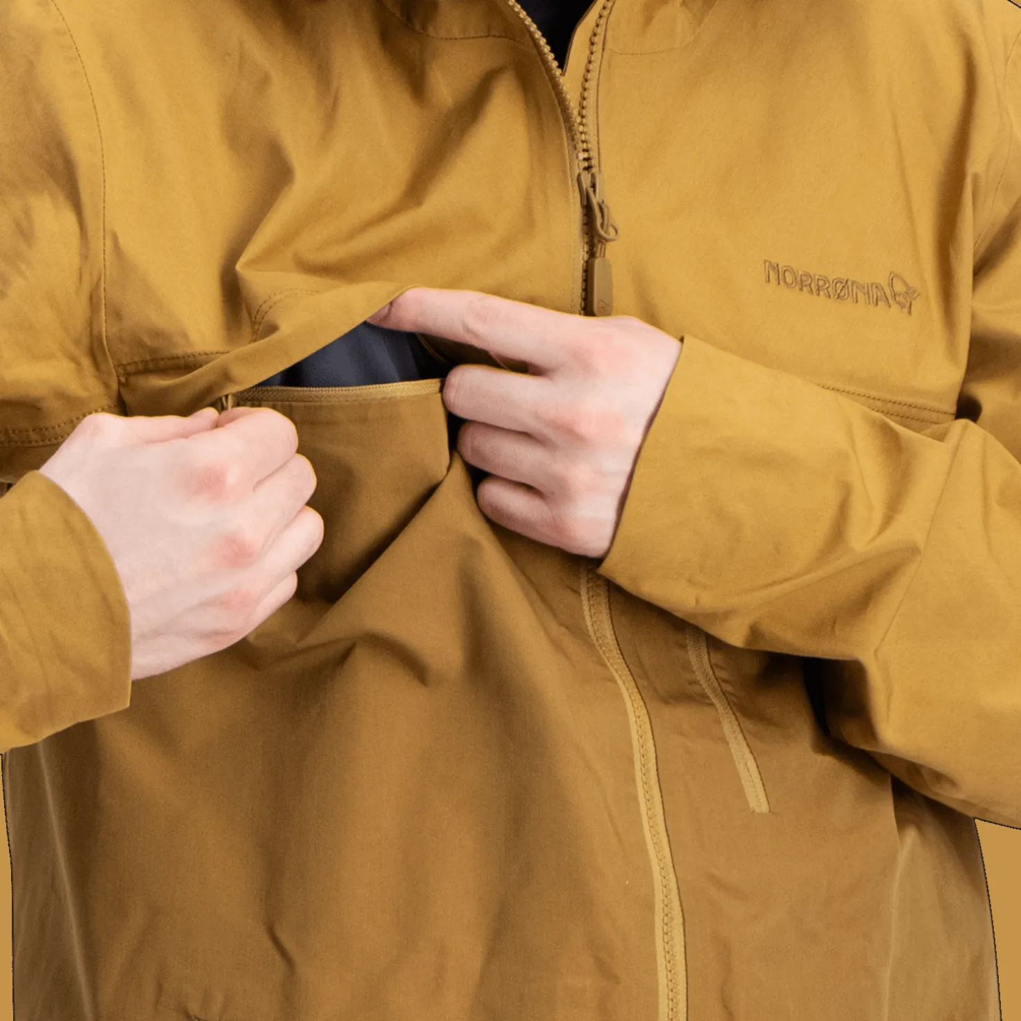 Femund Cotton Jacket, miesten vaellustakki - Kuoritakit - Femund Cotton Jacket, miesten vaellustakki