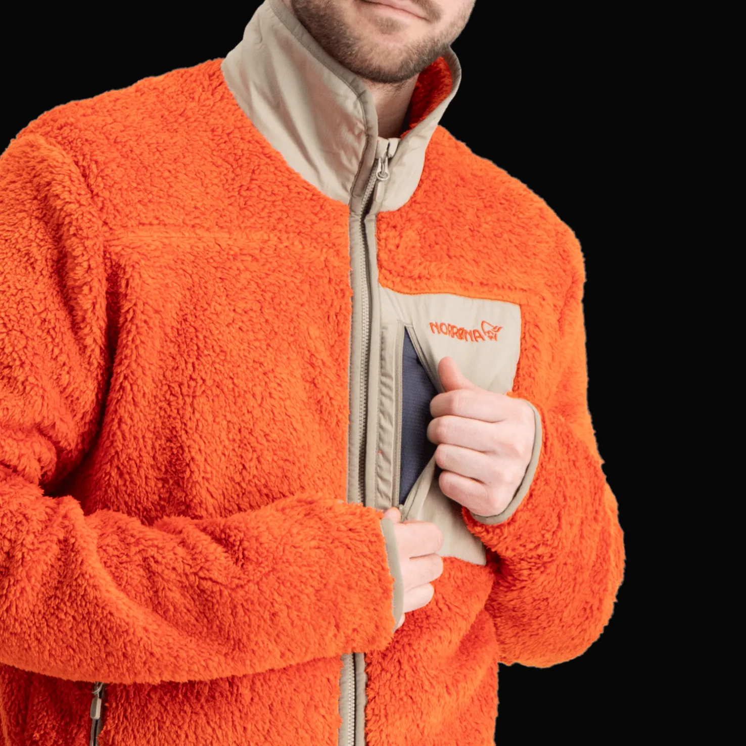 Femund Warm3 Takki, miesten fleecetakki - Välikausitakit - Femund Warm3 Takki, miesten fleecetakki