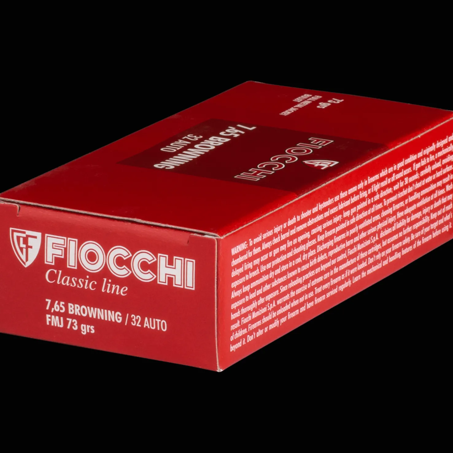 Fiocchi 7,65/32ACP 73 grs FMJ -patruuna - Pistoolien Ja Revolverien Patruunat - Fiocchi 7,65/32ACP 73 grs FMJ -patruuna