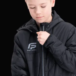 Gibson Hooded Light Padded Jacket, nuorten takki - Salibandyvaatteet - Gibson Hooded Light Padded Jacket, nuorten takki