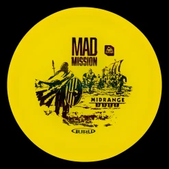 Glacier Line Midrange Mad Mission, 170-175g, midrange frisbeegolfkiekko - Frisbeegolf - Glacier Line Midrange Mad Mission, 170-175g, midrange frisbeegolfkiekko