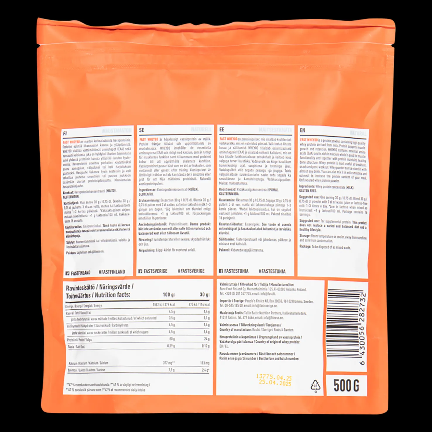 HERA80, heraproteiinijauhe - Proteiinilisät - HERA80, heraproteiinijauhe