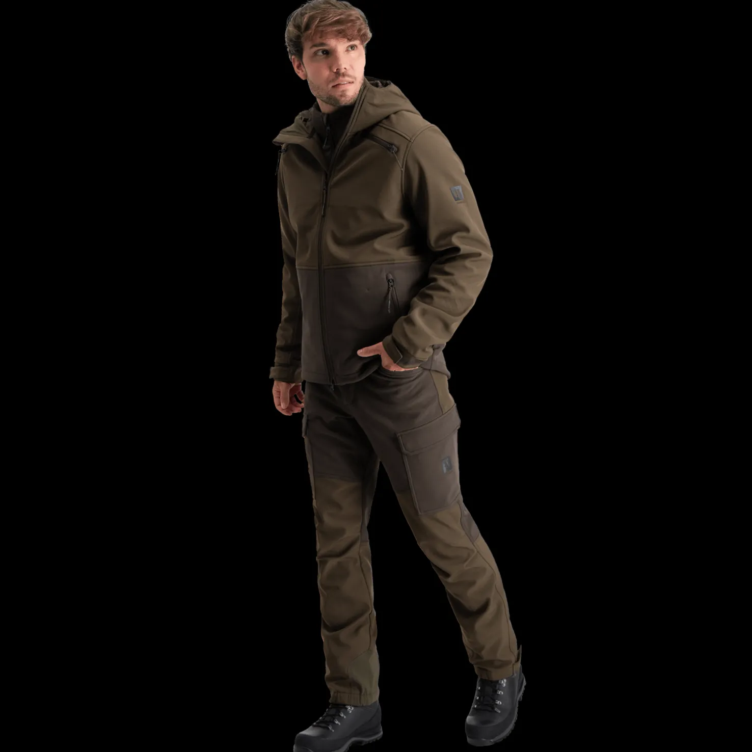 Huntley Hybrid Trousers, metsästyshousut - Metsästys- ja erähousut - Huntley Hybrid Trousers, metsästyshousut