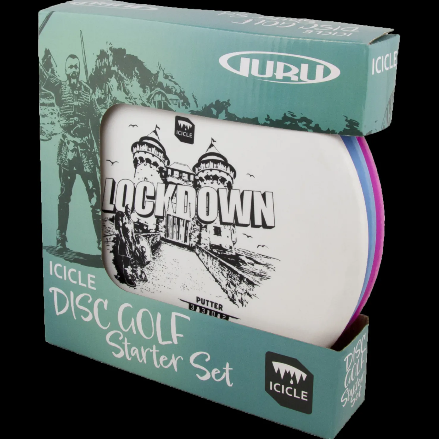 Icicle Disc Golf Starter Set - Frisbeegolf - Icicle Disc Golf Starter Set