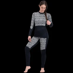 Ida Long Sleeve, naisten villapaita - Villakerrastot yläosat naiset - Ida Long Sleeve, naisten villapaita