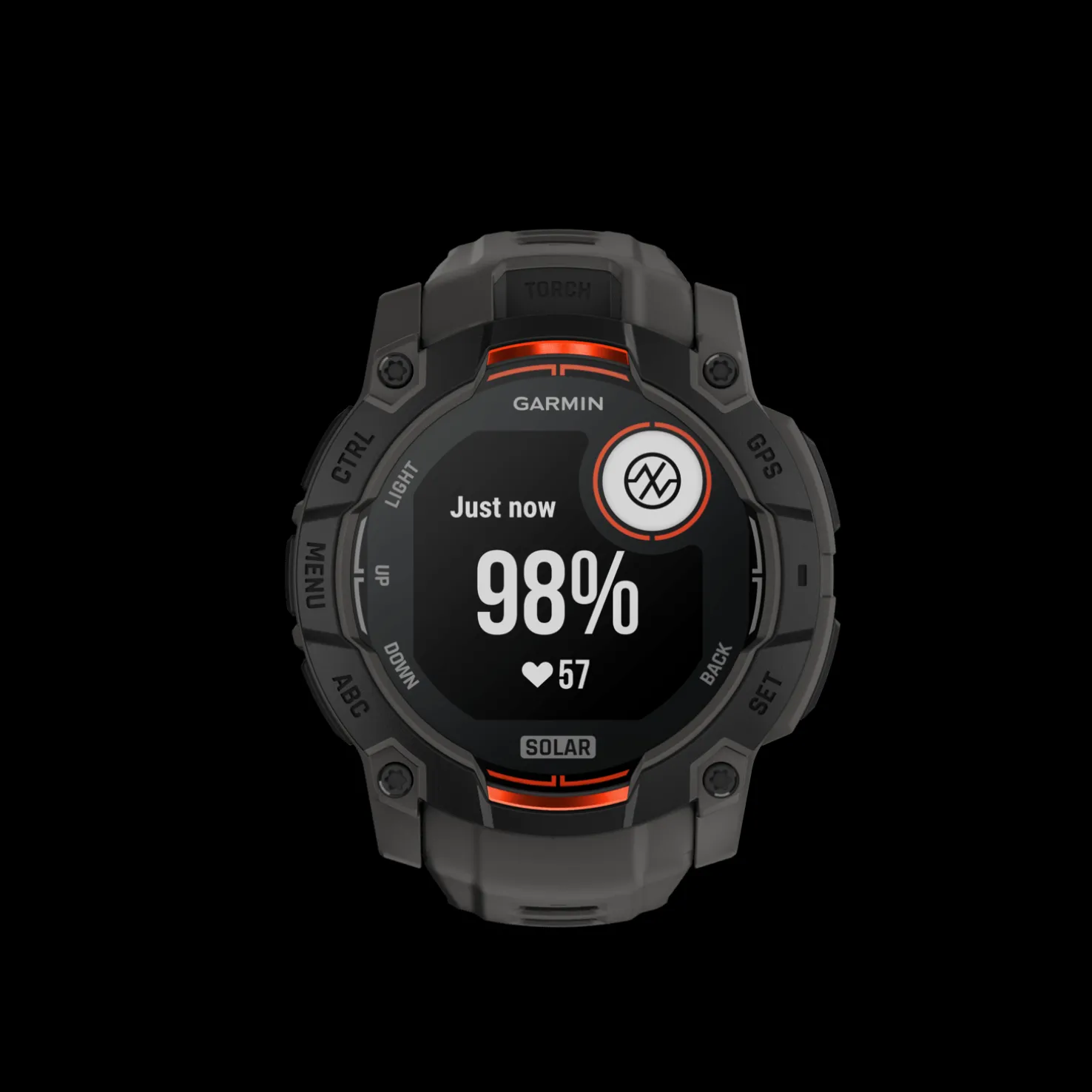 Instinct 3 Solar, 50mm, älykello - Sykemittarit - Instinct 3 Solar, 50mm, älykello