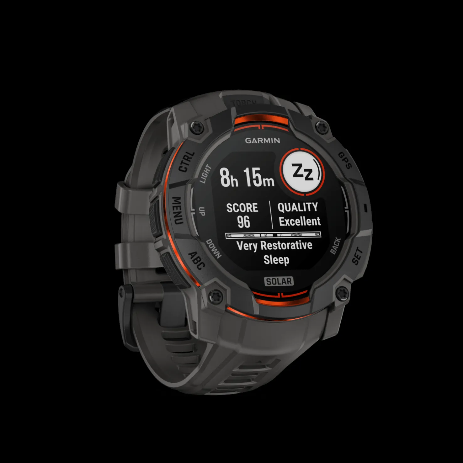 Instinct 3 Solar, 50mm, älykello - Sykemittarit - Instinct 3 Solar, 50mm, älykello