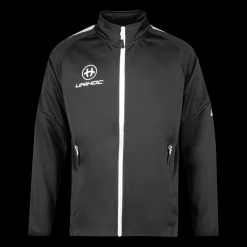 Jacket TECHNIC black/white 21/22, nuorten treenitakki - Salibandyvaatteet - Jacket TECHNIC black/white 21/22, nuorten treenitakki