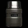 King Stainless steel vakuum food jar Army Green 470 ml - Termospullot Ja Termosmukit - King Stainless steel vakuum food jar Army Green 470 ml