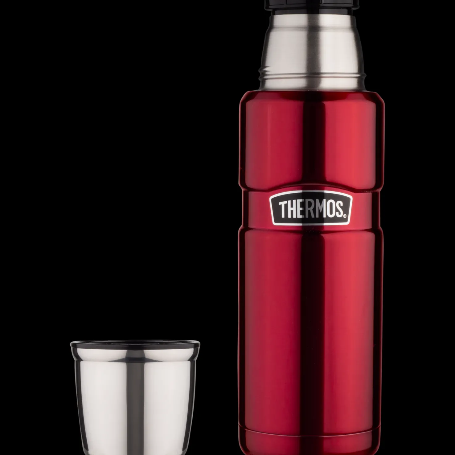 King Vacuum Flask 470 Ml Red - Termospullot Ja Termosmukit - King Vacuum Flask 470 Ml Red
