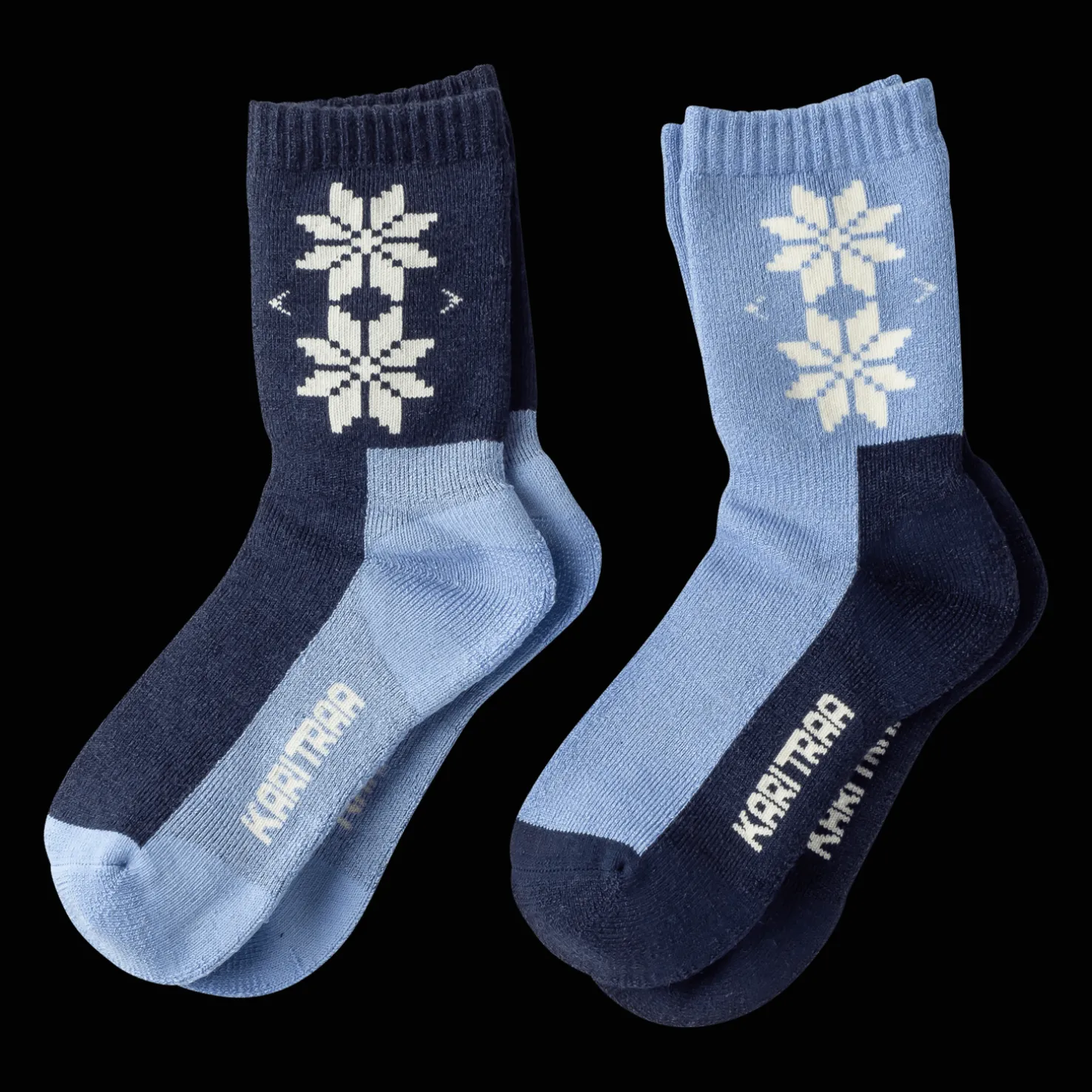 KT Wool Sock 2 PK, nuoret sukat - Puuvillasukat - KT Wool Sock 2 PK, nuoret sukat