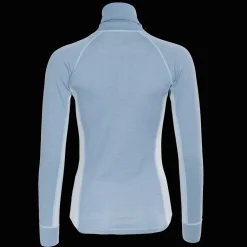 Laajias Merino Wool Polo Zip, naisten villapaita - Villakerrastot yläosat naiset - Laajias Merino Wool Polo Zip, naisten villapaita