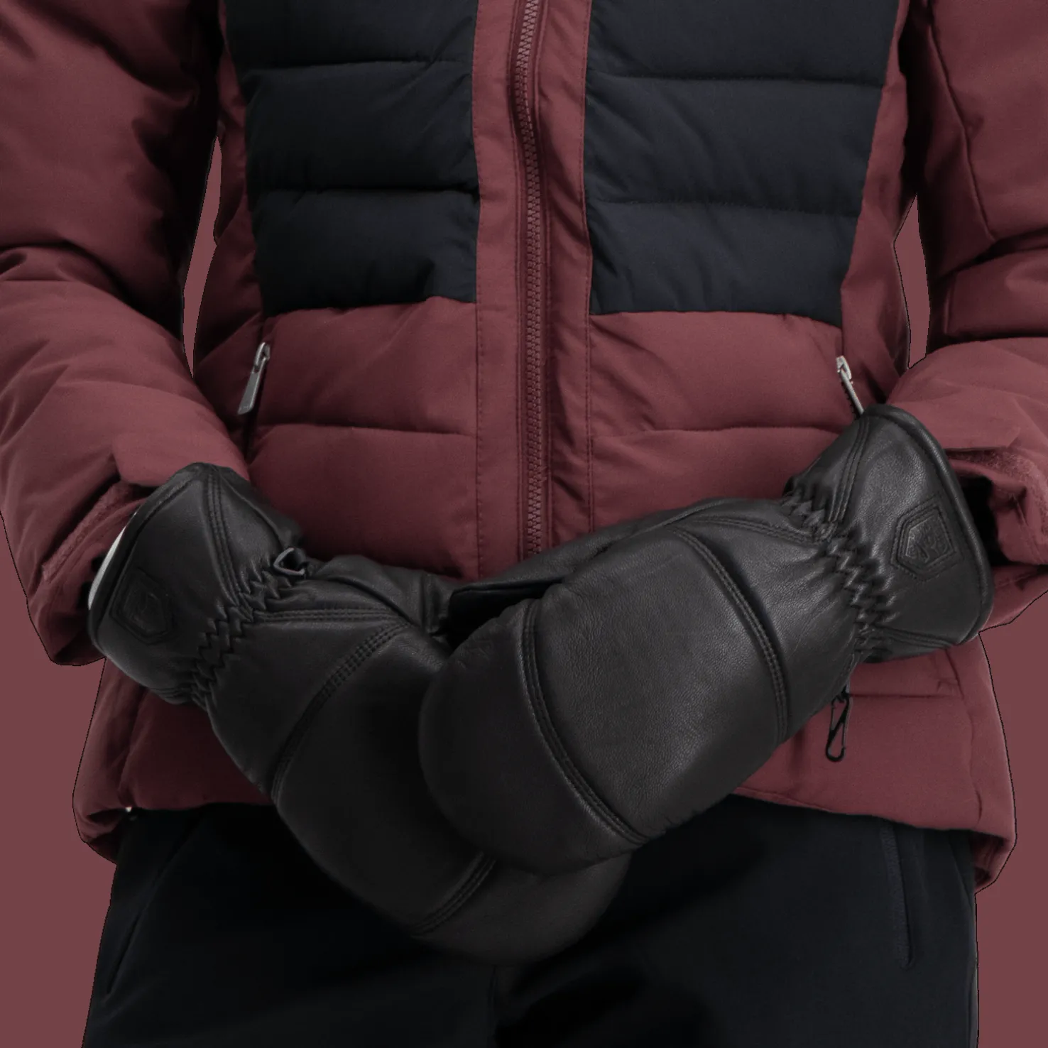 Leather Box Mittens, unisex rukkaset - Hanskat Ja Rukkaset - Leather Box Mittens, unisex rukkaset