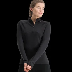 Lifa Merino Midweight 1/2 Zip, naisten villapaita - Villakerrastot yläosat naiset - Lifa Merino Midweight 1/2 Zip, naisten villapaita