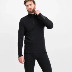 Lifa Merino Midweight 1/2 Zip, miesten villakerrastopaita - Villakerrastot yläosat miehet - Lifa Merino Midweight 1/2 Zip, miesten villakerrastopaita