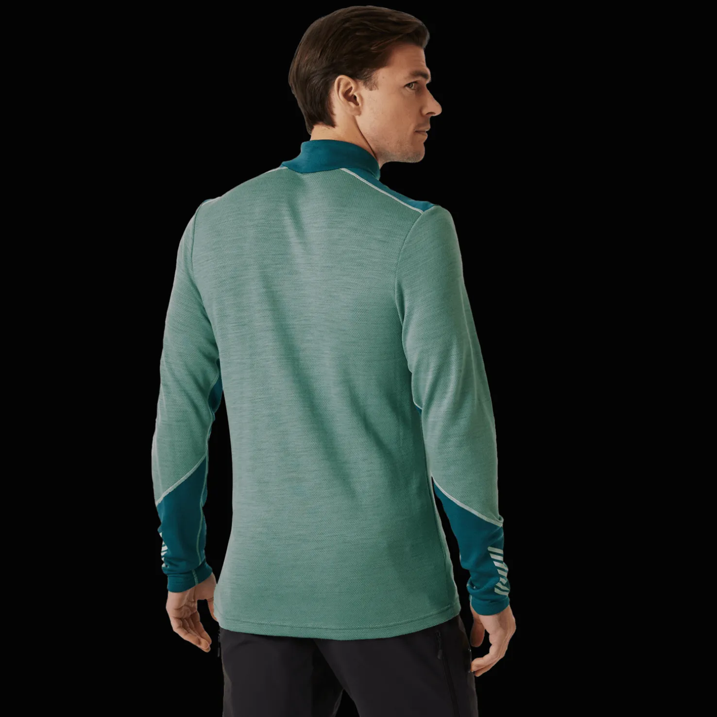 LIFA Merino Midweight 1/2 Zip, miesten villapaita - Villakerrastot yläosat miehet - LIFA Merino Midweight 1/2 Zip, miesten villapaita