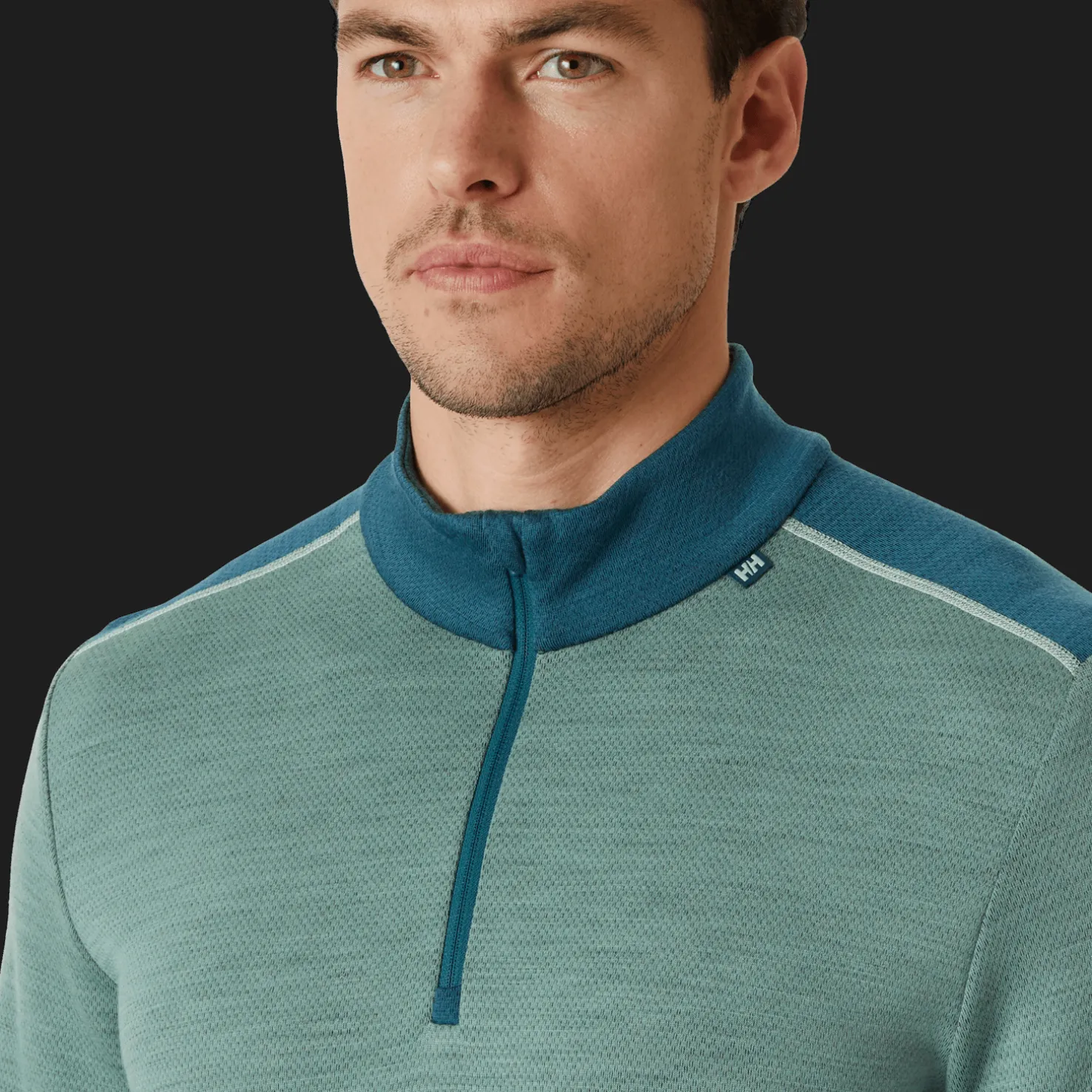 LIFA Merino Midweight 1/2 Zip, miesten villapaita - Villakerrastot yläosat miehet - LIFA Merino Midweight 1/2 Zip, miesten villapaita