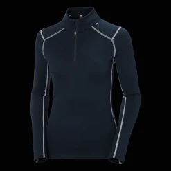 Lifa Merino Midweight 1/2 Zip, naisten villapaita - Villakerrastot yläosat naiset - Lifa Merino Midweight 1/2 Zip, naisten villapaita