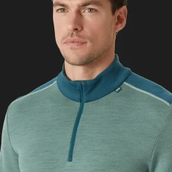 LIFA Merino Midweight 1/2 Zip, miesten villapaita - Villakerrastot yläosat miehet - LIFA Merino Midweight 1/2 Zip, miesten villapaita