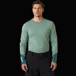 LIFA Merino Midweight Crew, miesten villapaita - Villakerrastot yläosat miehet - LIFA Merino Midweight Crew, miesten villapaita