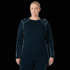 LIFA Merino Midweight Crew Plus, naisten villapaita - Villakerrastot yläosat naiset - LIFA Merino Midweight Crew Plus, naisten villapaita