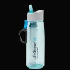 Lifestraw Go Bottle 650 ml, juomapullo suodattimella - Termospullot Ja Termosmukit - Lifestraw Go Bottle 650 ml, juomapullo suodattimella
