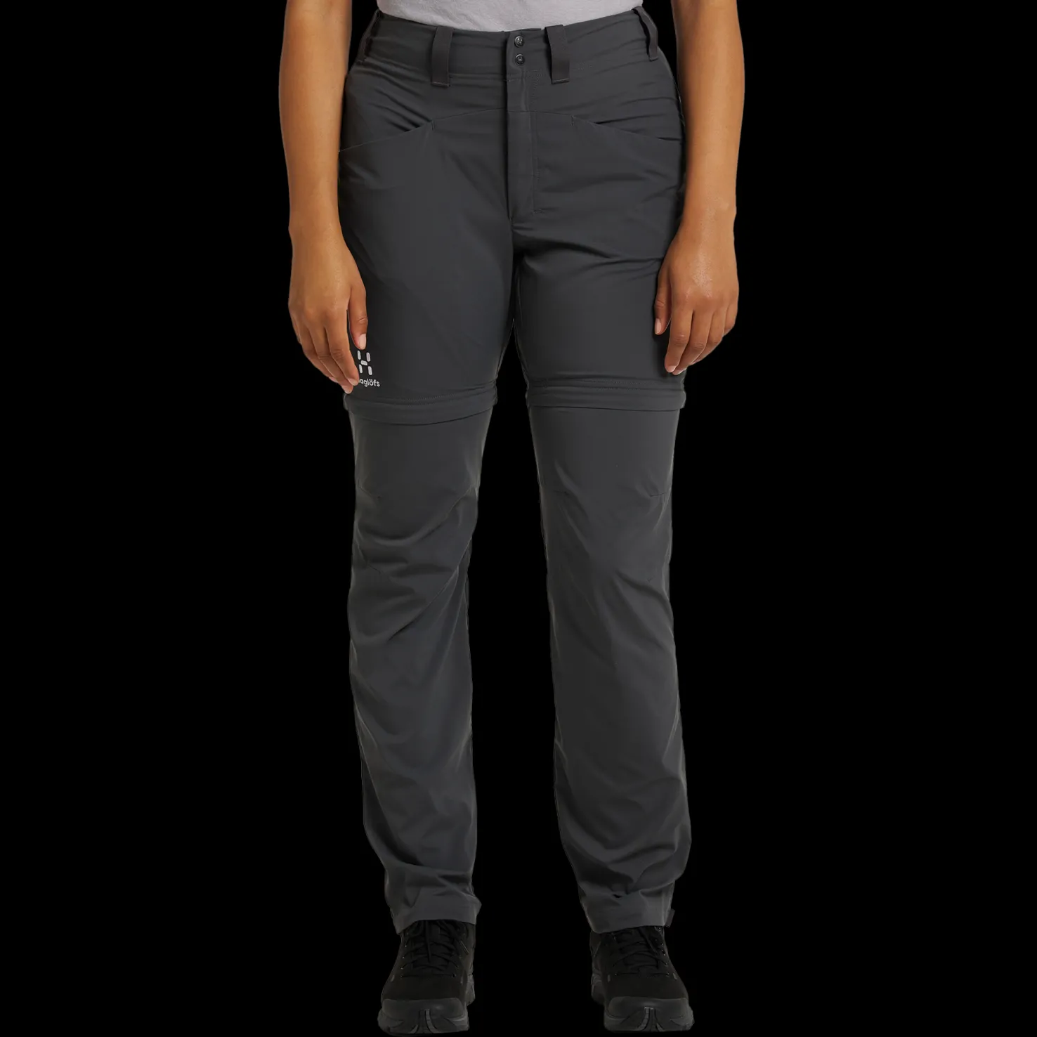 Lite Standard Zip-Off Pant, softshell-housut, naisten - Softshell Housut - Lite Standard Zip-Off Pant, softshell-housut, naisten