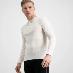 Merinovillainen henley paita - Metsästys Villapaidat - Merinovillainen henley paita