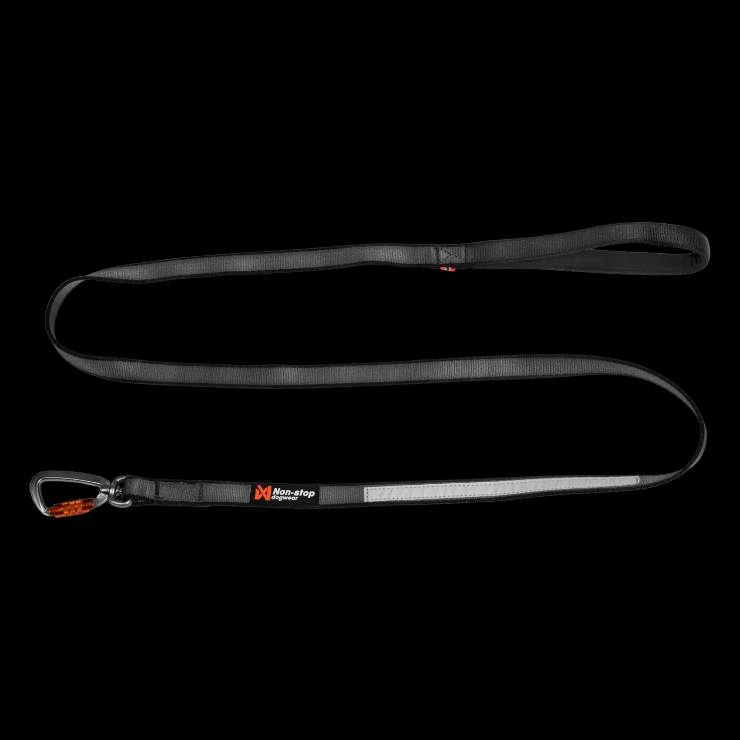 Move Leash, Black, 15mm/1.5m, koiran talutushihna - Koiran Pannat, Hihnat Ja Koiran Fleksit - Move Leash, Black, 15mm/1.5m, koiran talutushihna