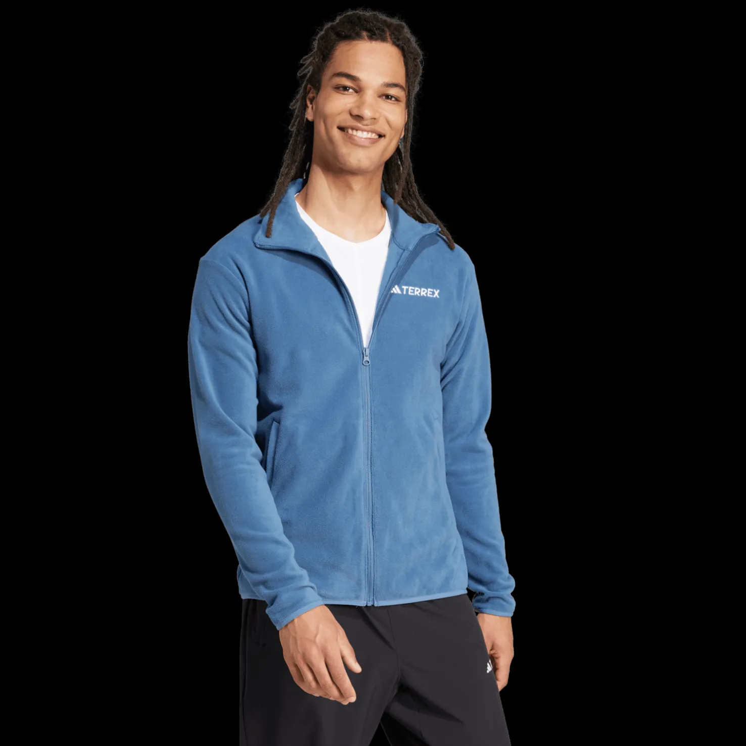 Multi Essentials Full-Zip Fleece Jacket, miesten fleecetakki - Välikausitakit - Multi Essentials Full-Zip Fleece Jacket, miesten fleecetakki