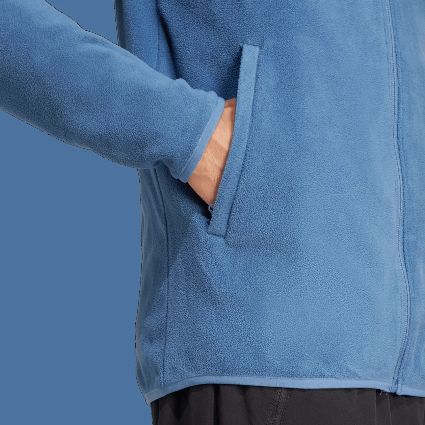 Multi Essentials Full-Zip Fleece Jacket, miesten fleecetakki - Välikausitakit - Multi Essentials Full-Zip Fleece Jacket, miesten fleecetakki