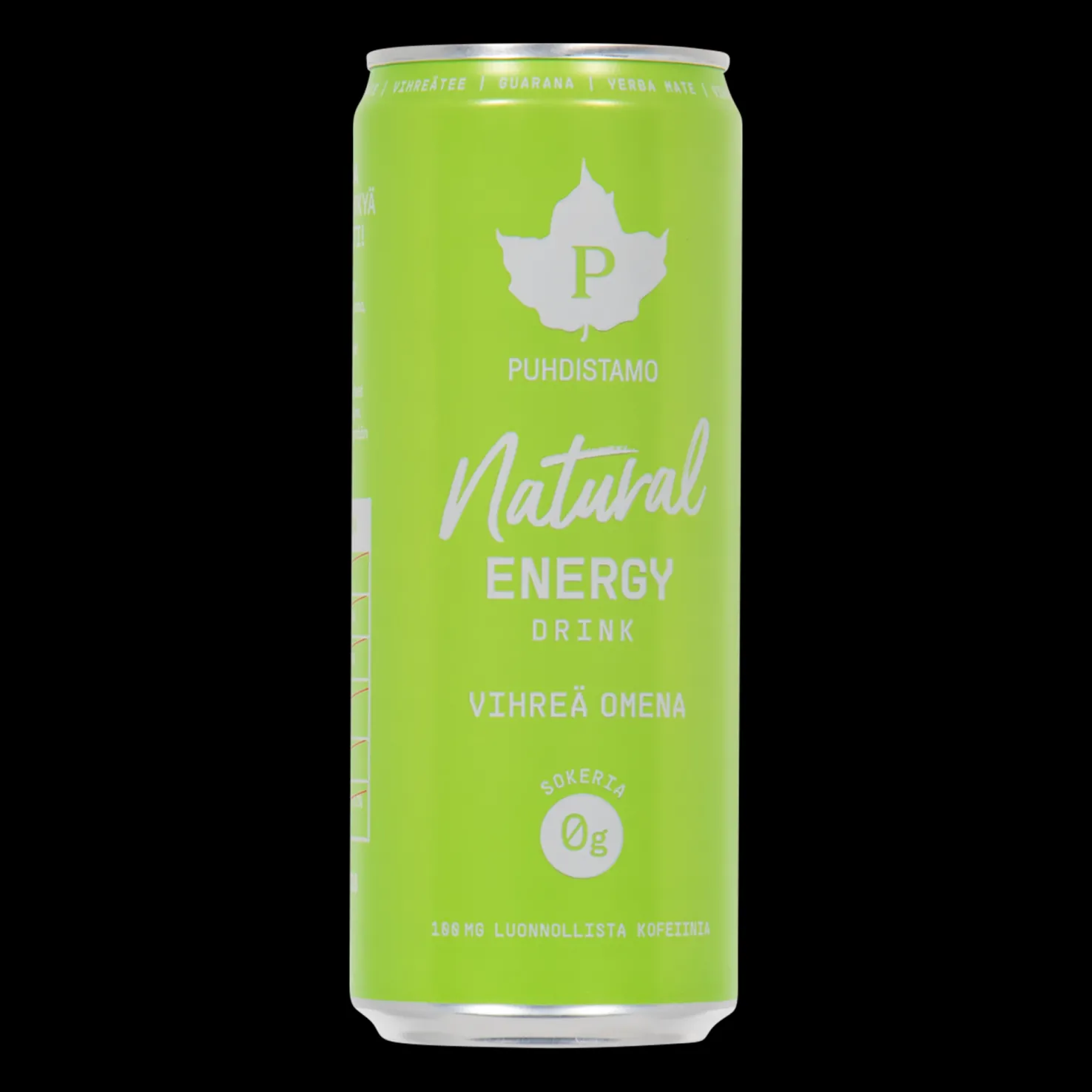 Natural energy drink - Grön äpple 330ml, energiajuoma - Energiajuomat - Natural energy drink - Grön äpple 330ml, energiajuoma